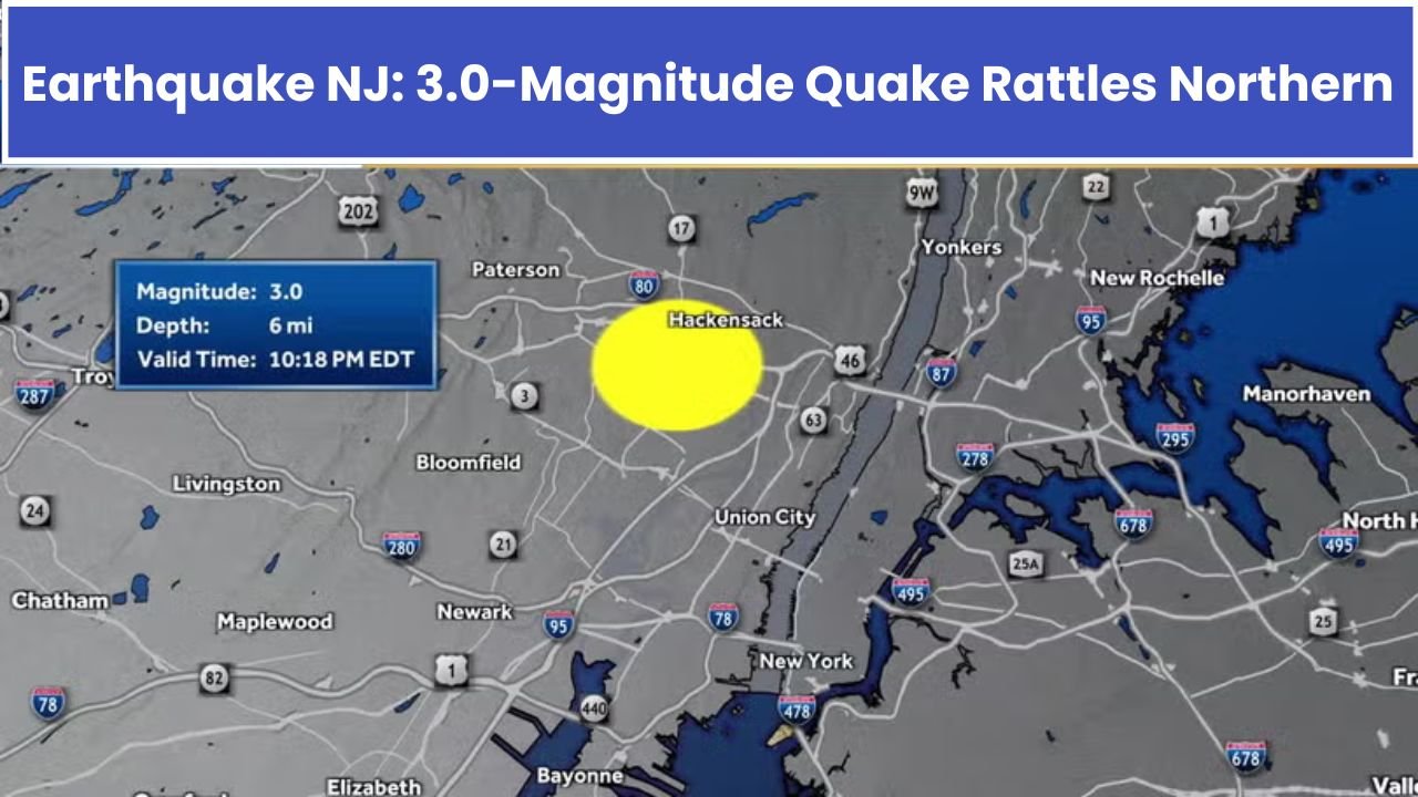 Earthquake NJ